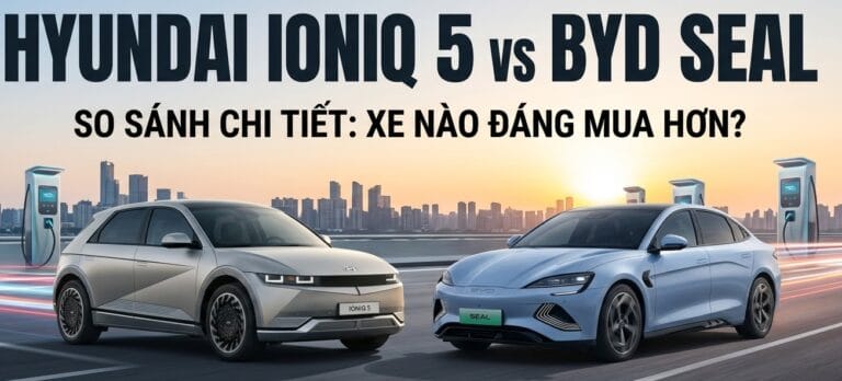 Hyundai Ioniq 5 và BYD Seal: Chọn xe điện nhập khẩu nào?